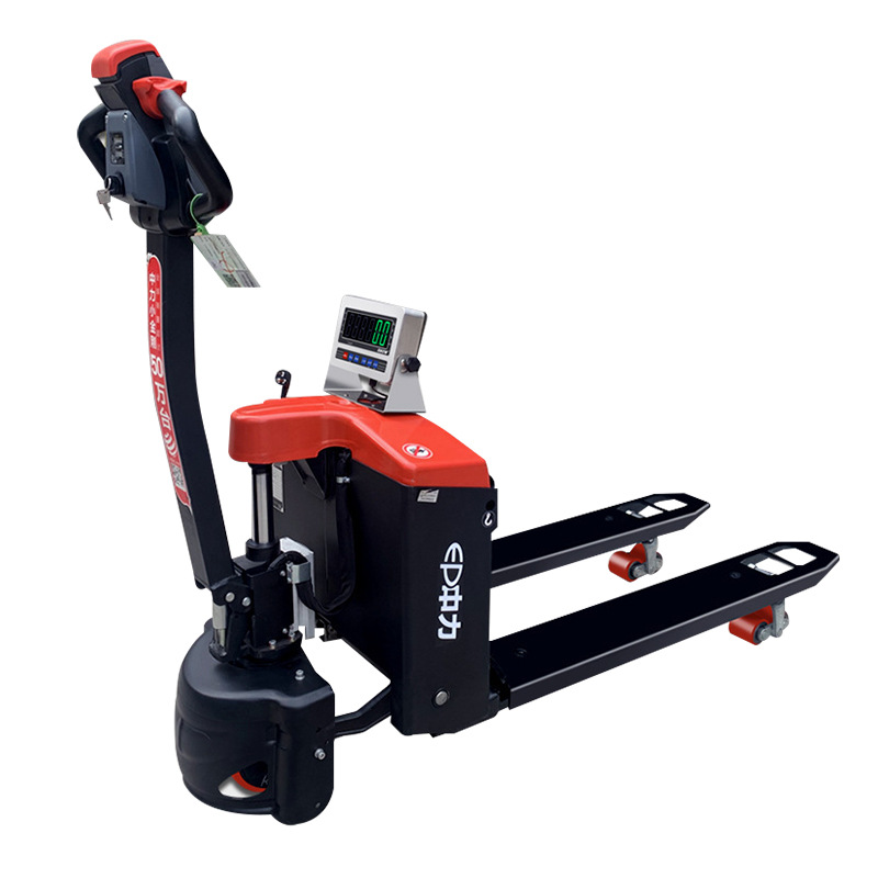 Zhongli completa eléctrica balanza electrónica carretilla elevadora 1,5 toneladas 3T2 toneladas automática con la impresión de pesaje remolque portador manual