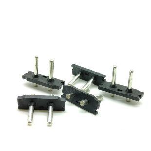 Ac- 0.95kg Core Pin Two-Pin All-Copper Power Socket Ac-028 Charger Socket Figure-Eight Socket
