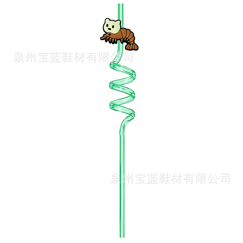 【山海経シリーズ】クロスボーダーアニメ海外山海経モンスターPETGスパイラルストローアクセサリー卸売り|undefined