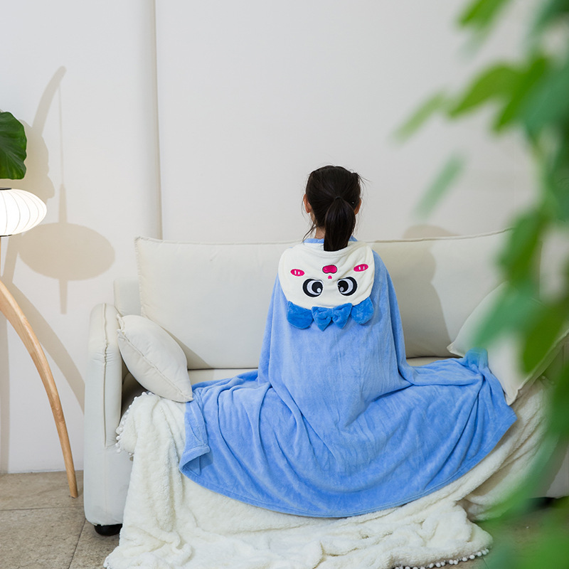 Toalla de baño para niños de dibujos animados capa para adultos con capucha para hombres y mujeres, los niños grandes pueden usar una bata de baño de secado rápido que absorbe agua, baño con capucha
