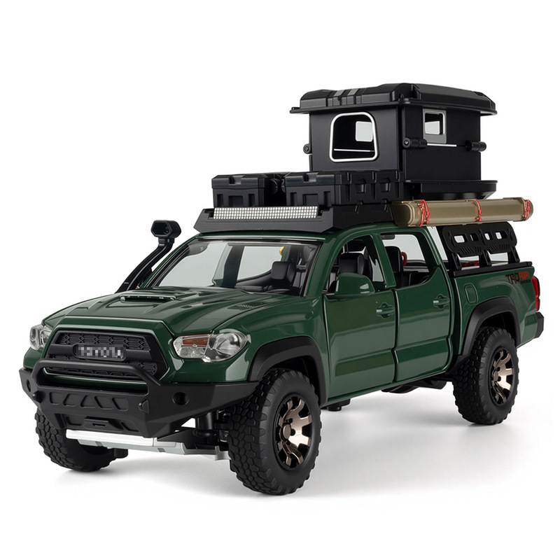 Boxed) 1:32 Scale Takuuma Travel Version Alloy Off-Road Car Model Ornament Toy Wholesale Dropshipping