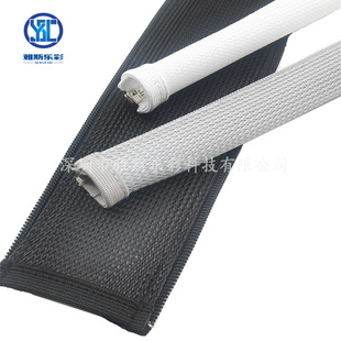 Customized Wire and Cable Protective Casing Pet Zipper Braided Network Tube Flame Retardant and Wear-Resistant Factory Direct Supply