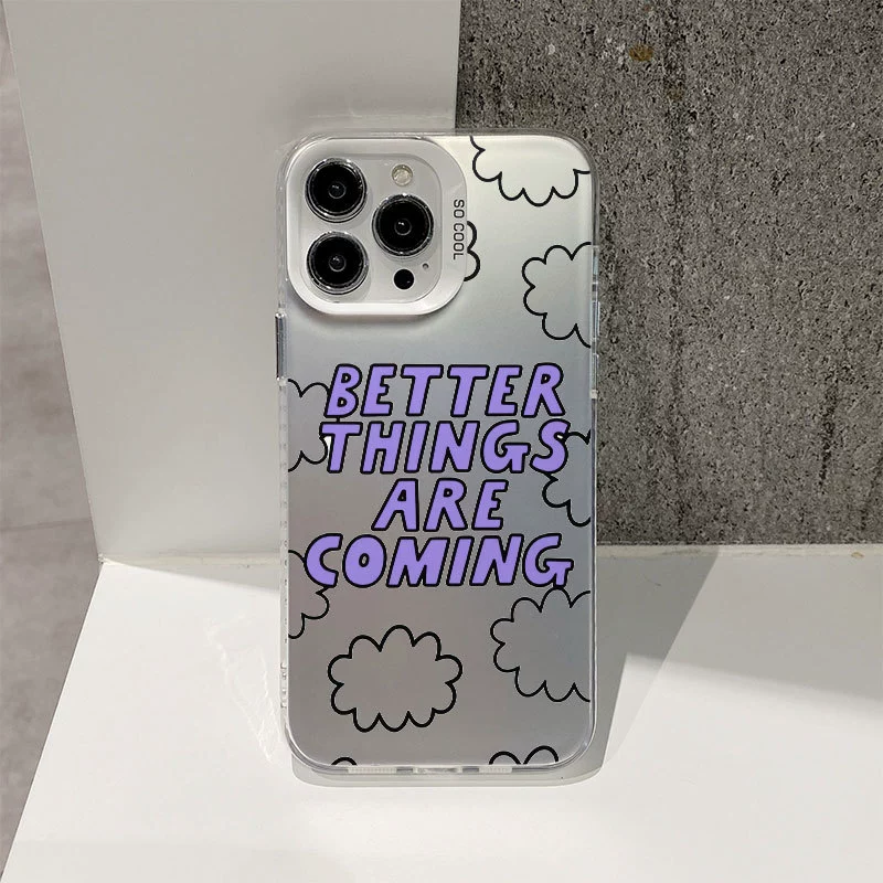 Apple, мультяшный совместимый чехол с буквами Pro, iPhone15, защитный чехол, защита от падений