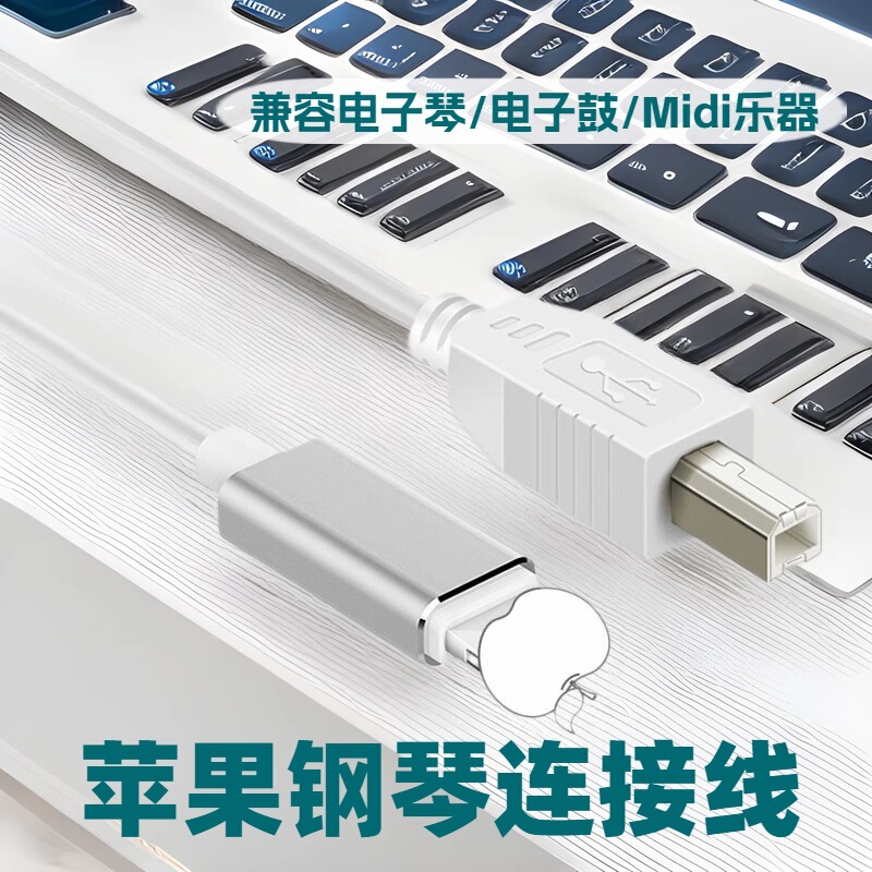For Apple iPad piano adapter iphone otg data cable Apple piano cable