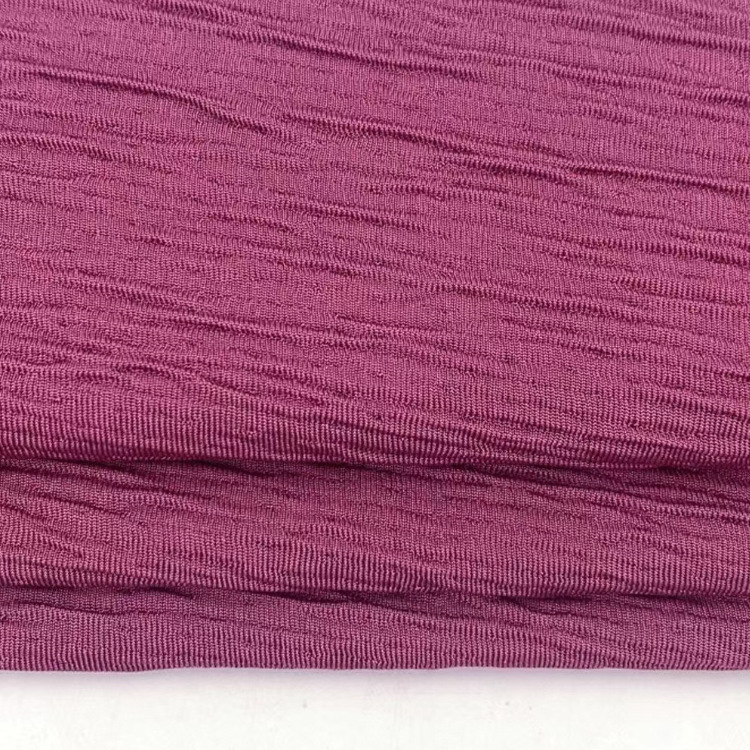 2024电商爆款树皮纹面料春夏连衣裙阔腿裤面料