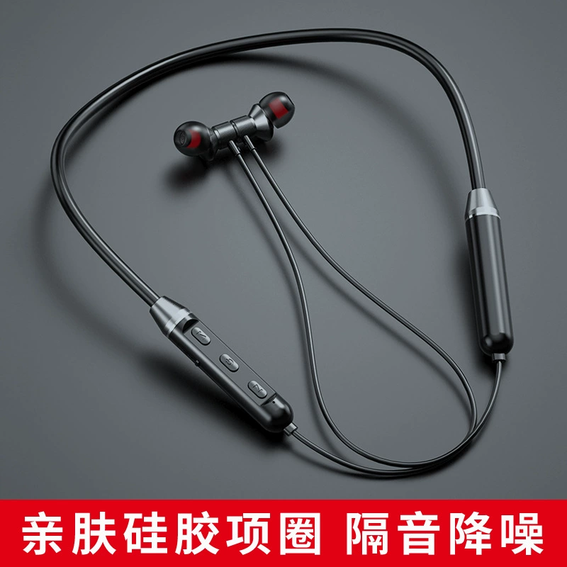На шею беспроводные стереонавушники Bluetooth с ультра-длинной батареей, спортивные вставки в ухо с металлическими наушниками в шее сейчас доступны