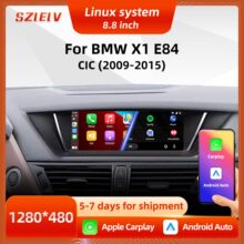 8.8寸适用宝马E84 X1智能中控大屏车载导航一体机倒车影像播放器