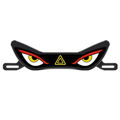 Triangle Devil Eye Motorcycle | License plate lamp