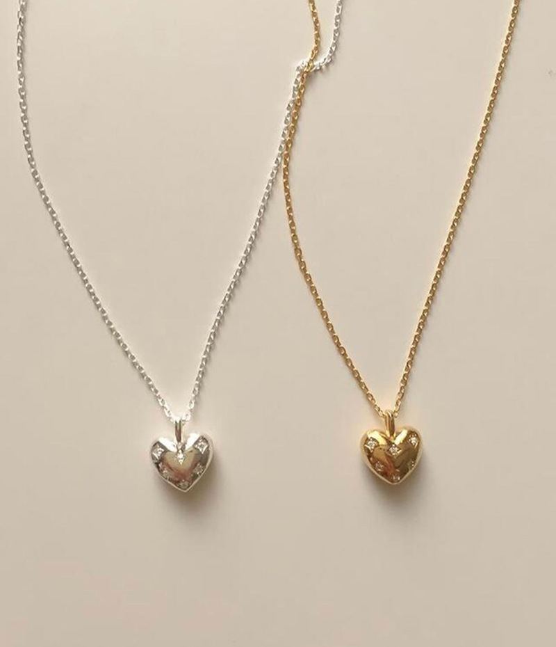 1g Weight Copper, Zircon Pendant Material Artificial Diamond Inlay Material Pendant Necklace Classification 201 Stainless Steel Chain Material 1 Piece Quantity Daily Occasion Titanium Steel, Copper Material Heart Shape Pattern Women's Gender Plating, Inlay Design Sweet Style Titanium Steel Copper Sweet Plating Inlay Heart Shape Artificial Diamond Pendant Necklace 16
