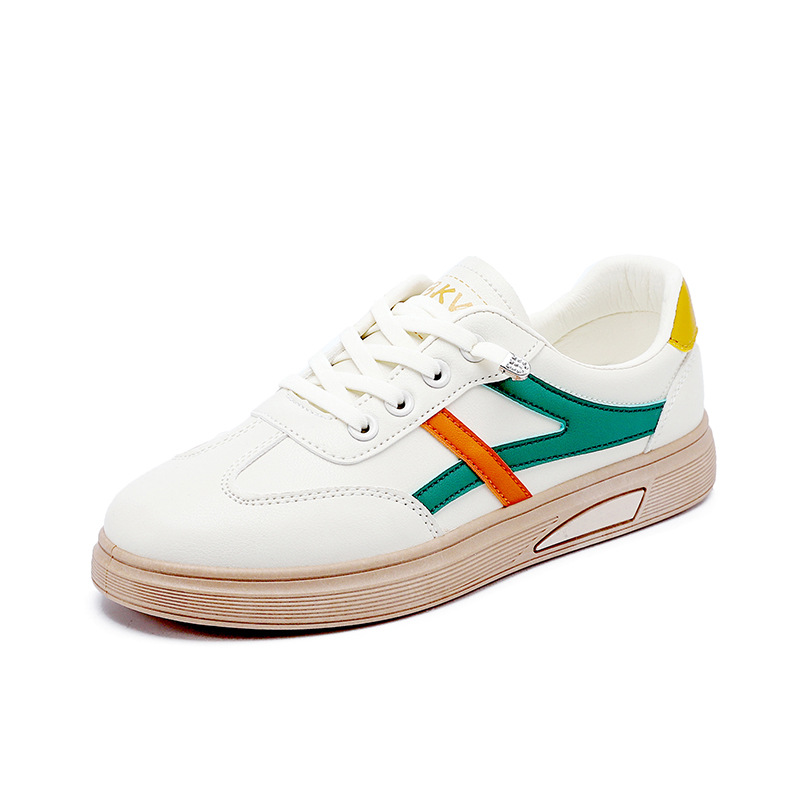 Kleine Witte Schoenen Dames S Lente Nieuwe Sport Koreaanse Versie Alle Match Student Platte Casual D_voghion.com