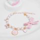 Fashion Pet Necklace Cat Pearl Collar Accessories Hanging Pet Cat Teddy Collar Pearl Jewelry Collar