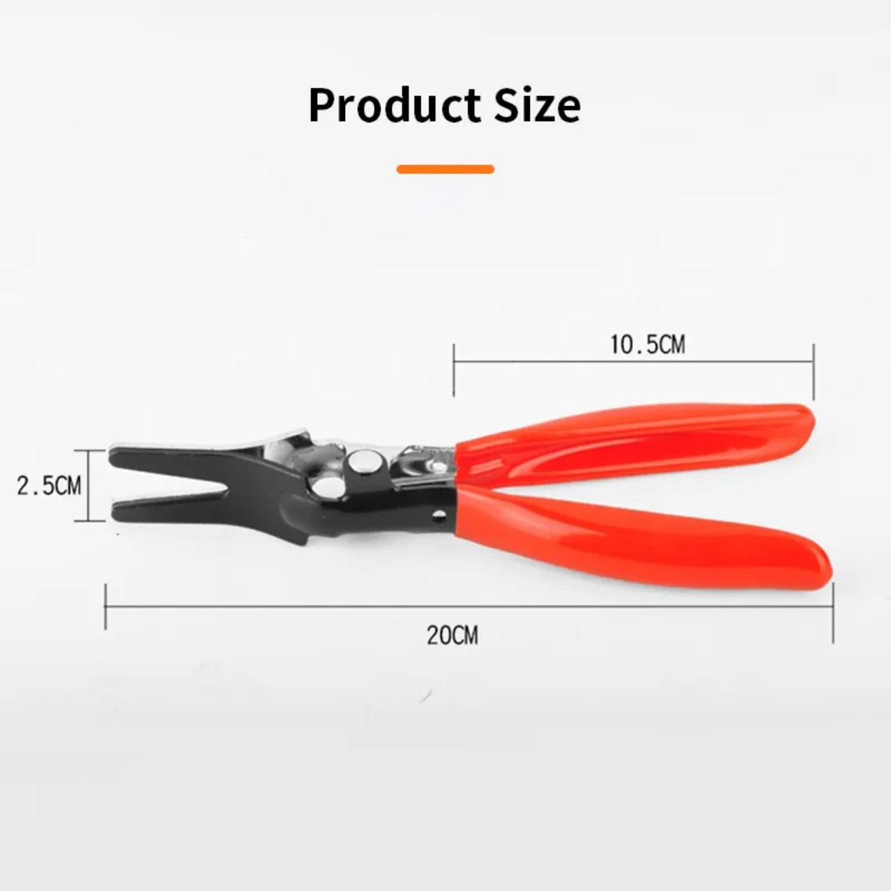 Сепаратор маслопровода стальной пластинчатый (красная ручка)