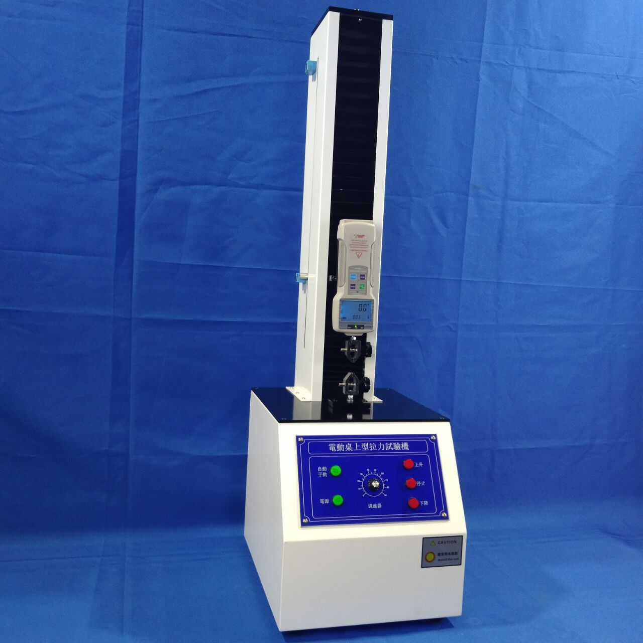 500N电动鱼线拉力试验机数显指针拉力台端子线材拉拔力测试仪