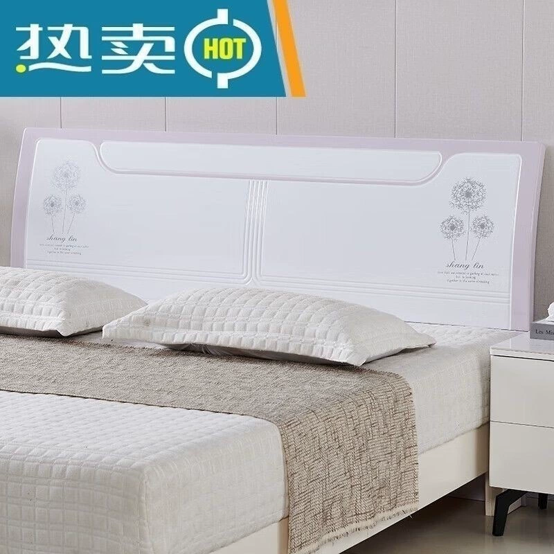 Простая прикроватная спинка, специальная цена, новая двуспальная кровать с белой покраской, современная изголовье, 3 фабрики, поставка с завода, трансграничная оптовая торговля
