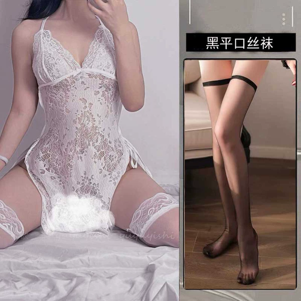 [+黑平口丝袜]
