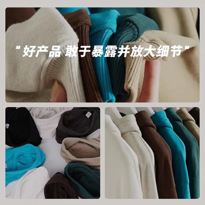 2025 American Hooded suéter personalizada suelta oversize ropa de trabajo de hombro ropa de clase bordada logotipo impresa marca de moda
