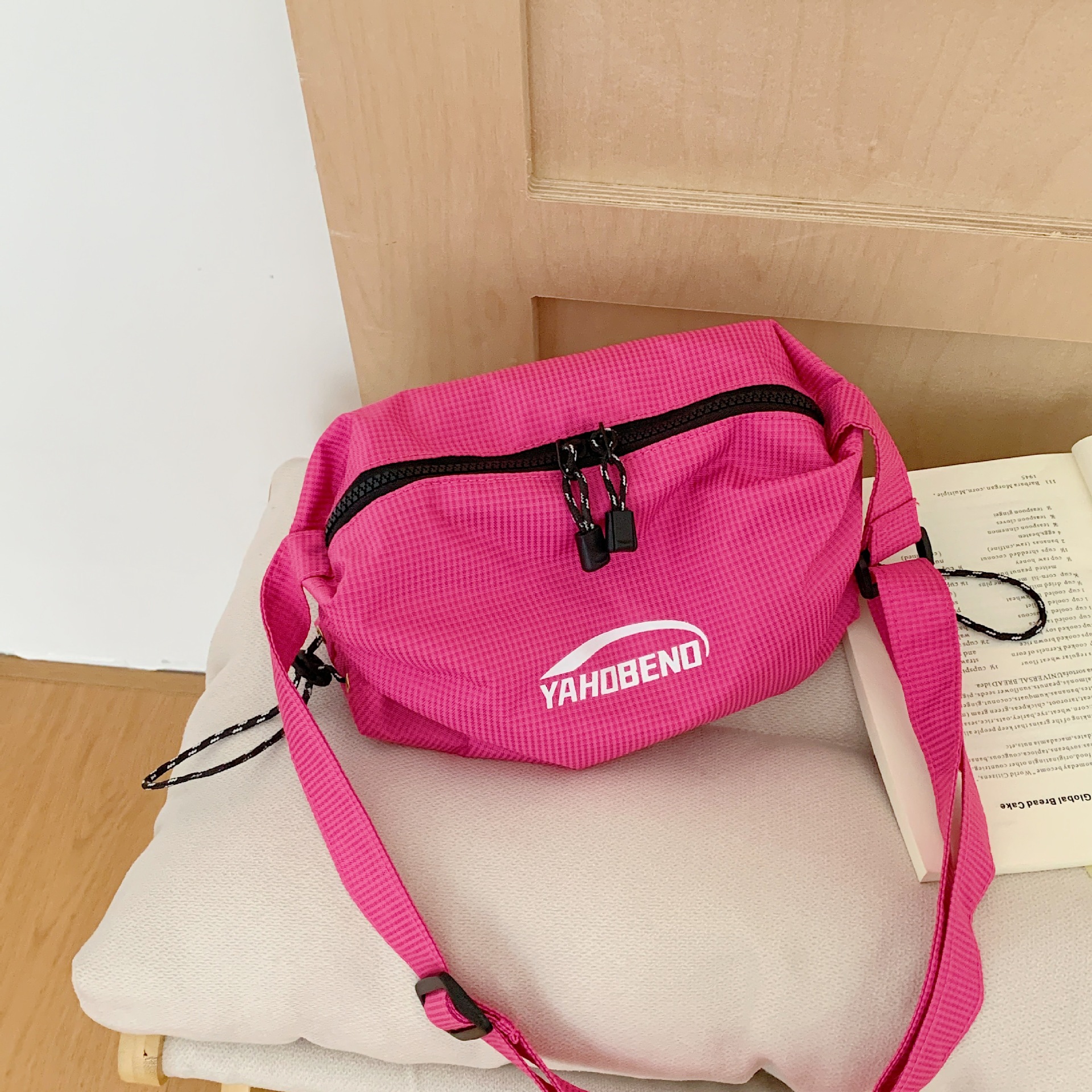 Bolsas infantiles transfronterizas coreanas letras extranjeras bolsas de hombro para hombres y mujeres bolsas de ocio deportivas de viaje ligeras bolsas de mochila