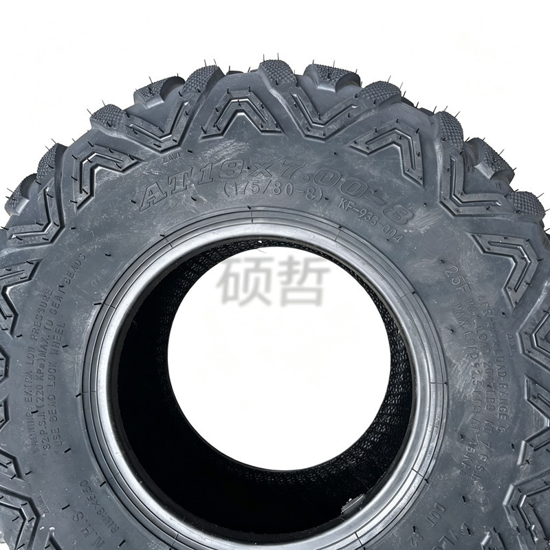 ATV go-kart beach vehicle 18X 9.5-8inch vacuum thickened tire 19*7-10A pattern off-road 6-ply