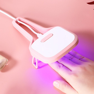 New Manicure Handheld Lamp Built-in 12 High Power Beads Mini Manicure Baking Lamp Portable Manicure Handheld Lamp