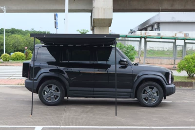 Box Luggage Frame Aluminum Alloy – Roof rack - 2-25m-aluminum-shell-side-tent-bracket