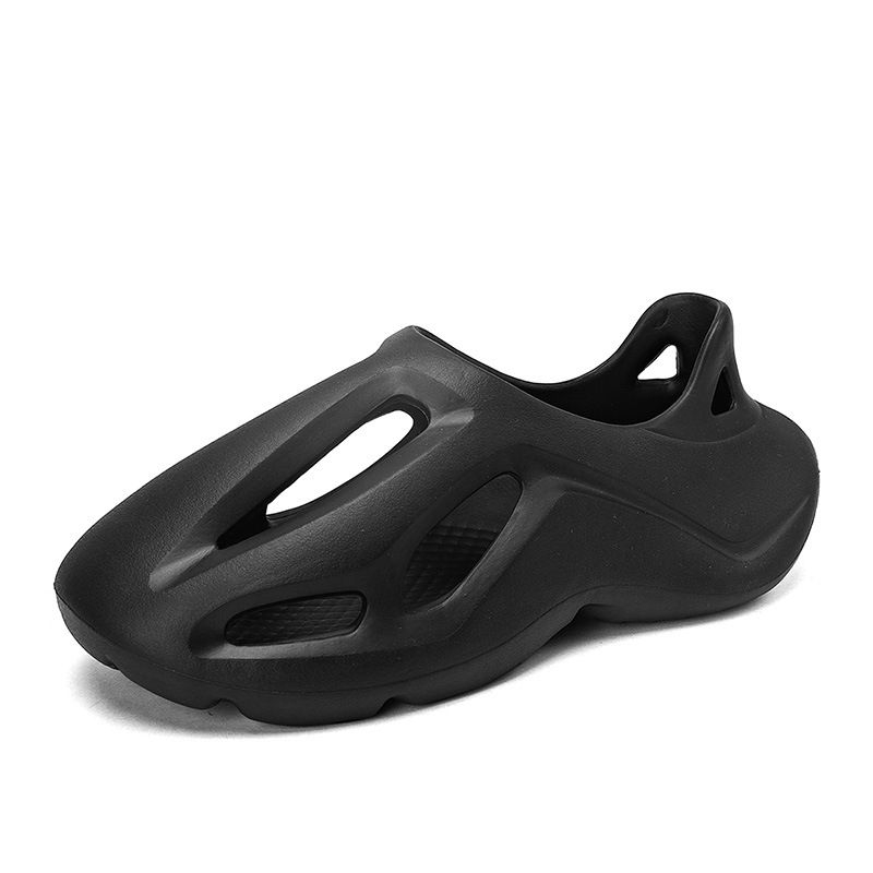 Zapatos de agujero de coco al por mayor sandalias de plataforma antideslizantes al aire libre de verano de pareja para hombres EVA zapatos de playa de una pieza ins fashion