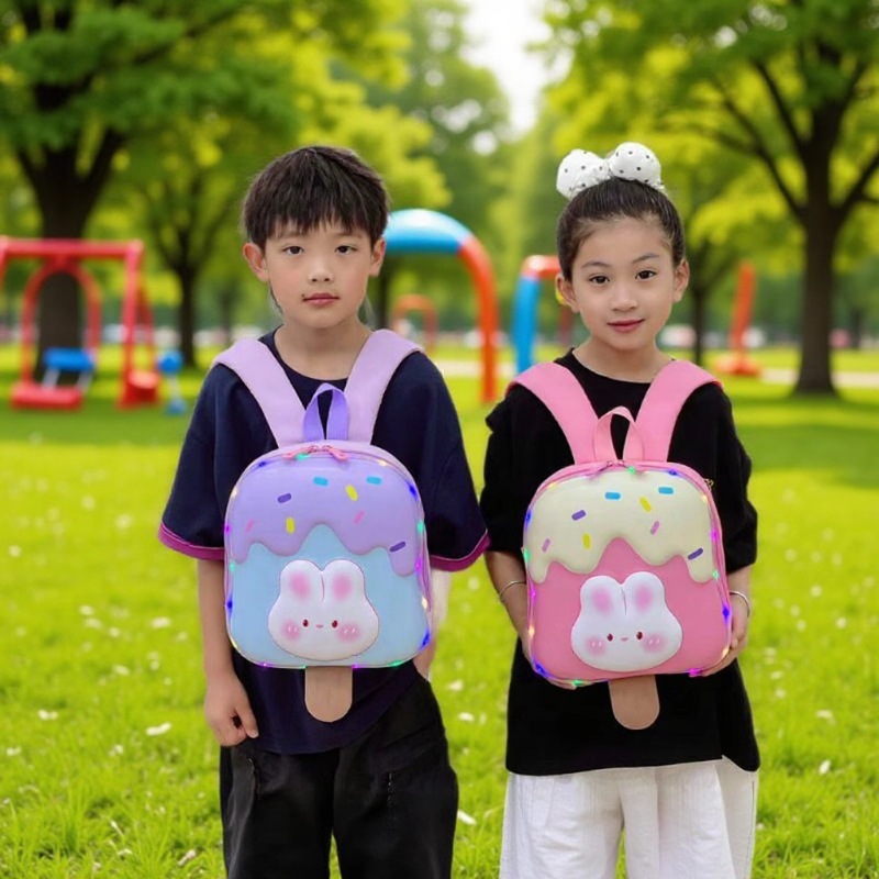 Nuevo lindo tendencia mochila infantil bebé niña niño bolso de postre ligero lindo jardín de infantes mochila