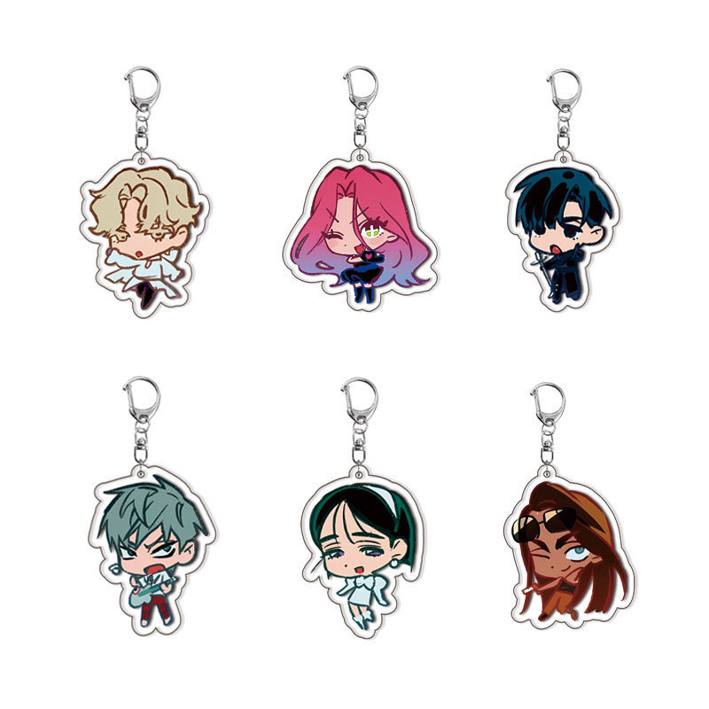 [Hd] Fantasy Myth Acrylic Keychain Seize the Desirable Miracle Pendant in the Game of Destruction