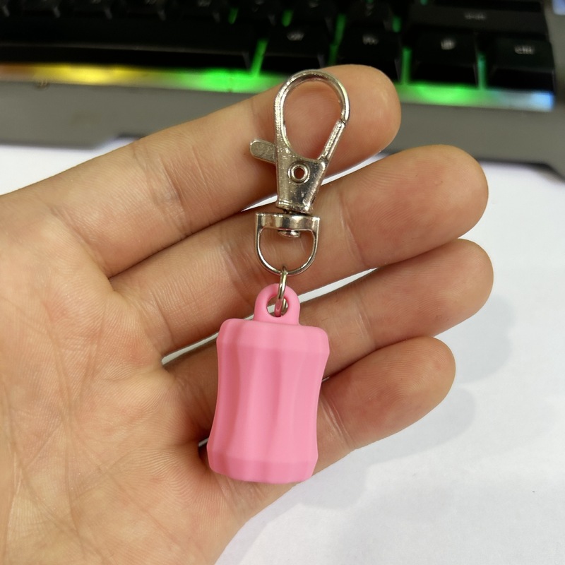 跨境GLOSSGRL Keychain Cap for Lipgloss and Balm唇彩钥匙链帽|undefined