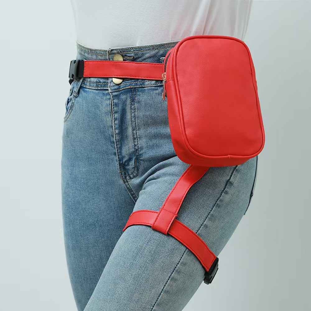 Sports Sexy Leg Bag Storage Data Bag Sexy Tight-Fitting Women's Stockings Long Leg Bag Multifunctional Waist Bag Wholesale