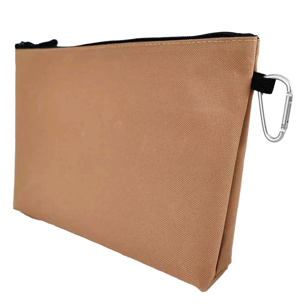 Amazon multifuncional de gran capacidad con cremallera bolsa de herramientas suave portátil cinturón de cintura colgando bolsa de almacenamiento de herramientas de mano