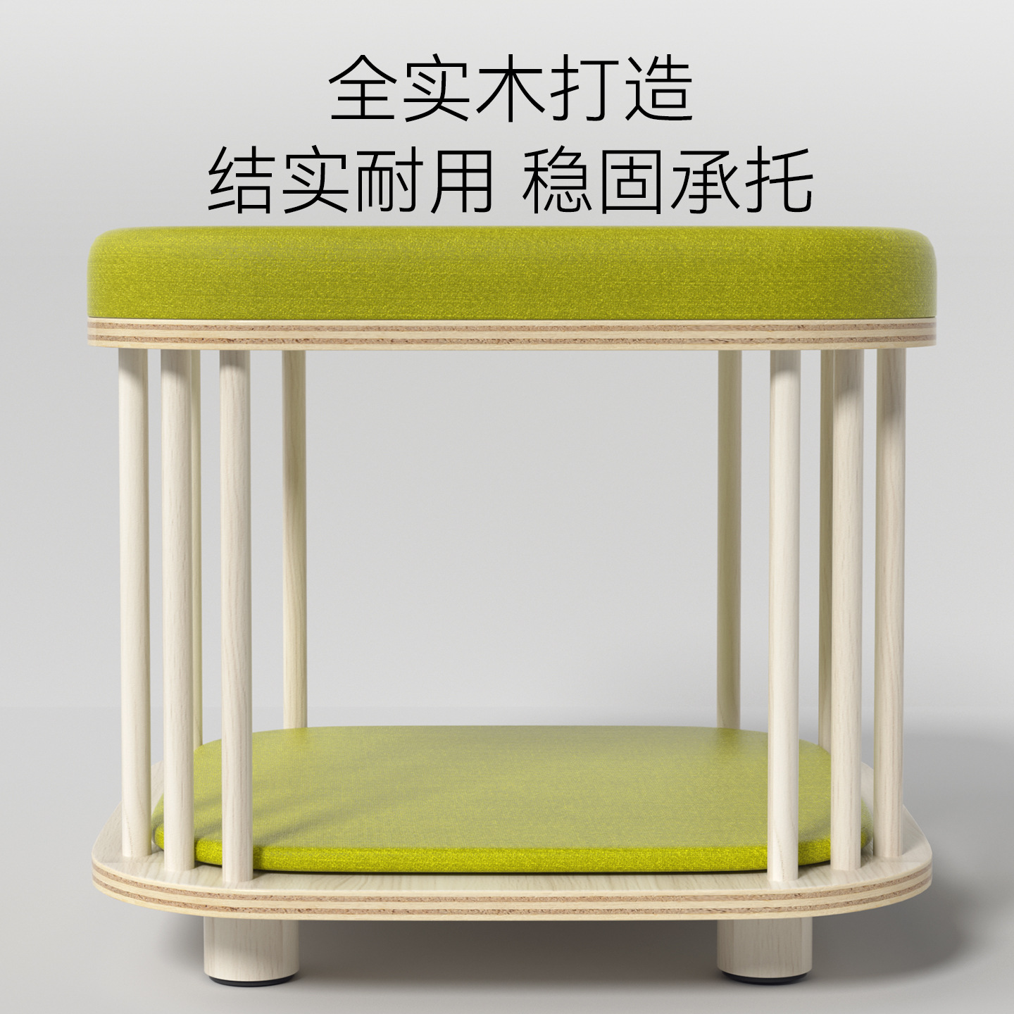 Nest para mascotas Four Seasons Sleeping Taburete Nest para gatos de madera maciza Nest cerrado para dormir para mascotas