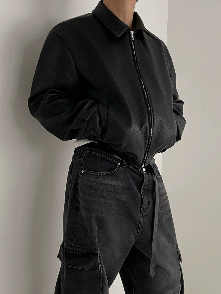 Retro short spring trend jacket, loose fit