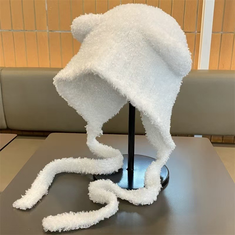 호랑이 곰 레이스 스타일-화이트