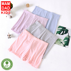 Summer unisex children's shorts with anti-peeling feature, children's leggings, three-piece set for babies, including three pairs of innerwear