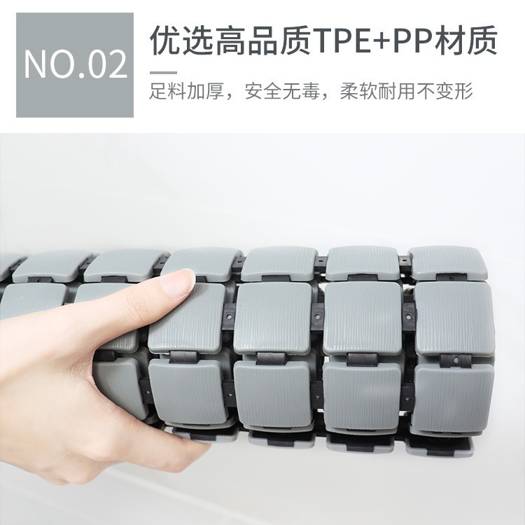 Hotel baño antideslizante estera ducha estera cocina hogar piso estera puerta del baño a prueba de agua ventosa masaje alfombra del piso