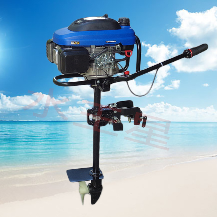 养殖小型四冲程小艇船挂机稳定性高用途节能船挂机