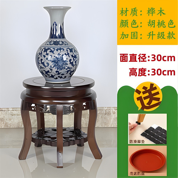 [工場直販] 特別オファーフラワースタンド無垢材リビングルーム中国風収納ラック屋内ポトス植木鉢棚木製家庭用|undefined