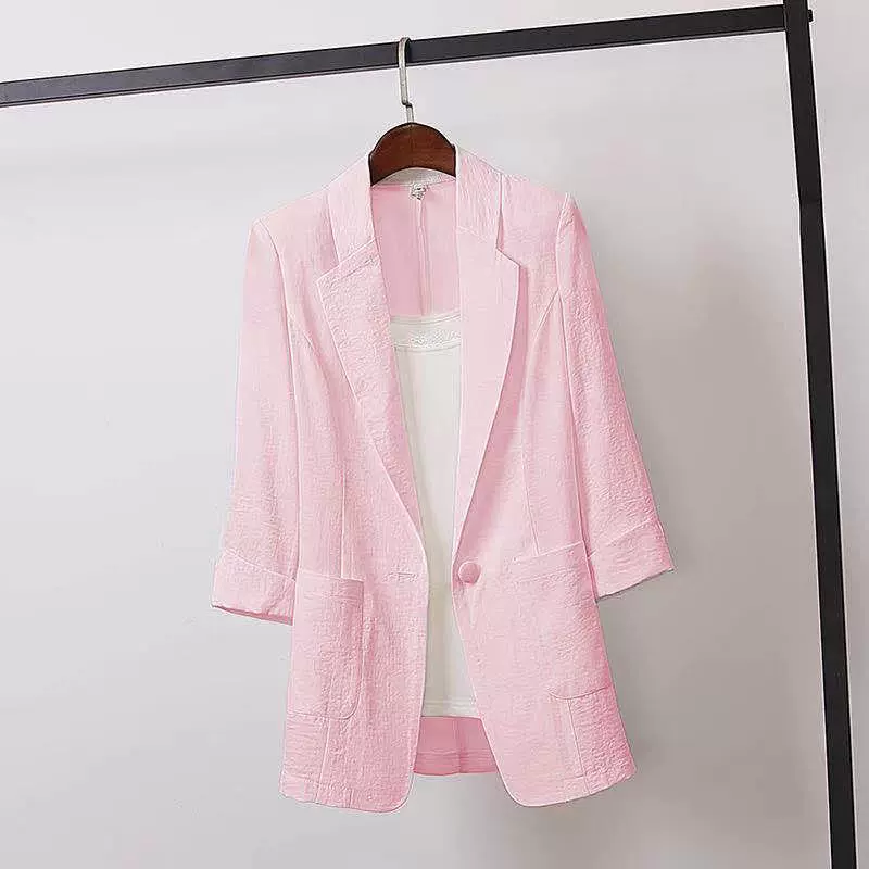 Short fitted jacket, Korean style, bright catchy style