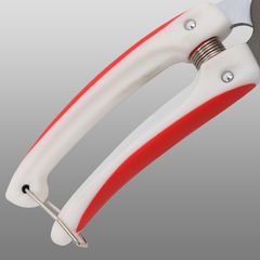 Taiwan Sakawada 711 steel core plastic handle labor-saving pruning scissors garden flower branch shears elbow gardening bonsai tools