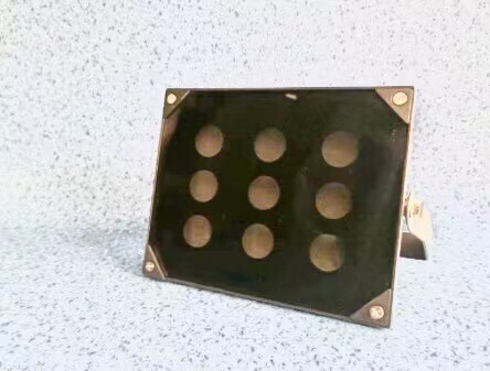 Parking lot license plate recognition LED fill light booth photo card light flood light LED monitoring fill light shell