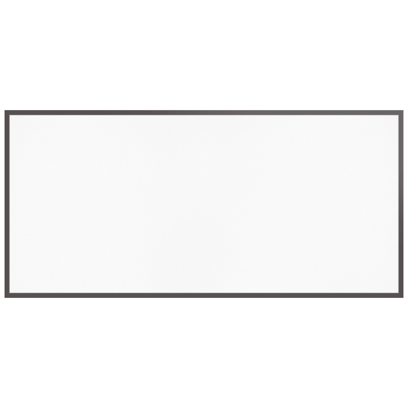 Luz LED de techo integrada para cocina y baño, panel de luz empotrado de borde estrecho con placa de aluminio, luz de panel plano antideslumbrante para uso comercial