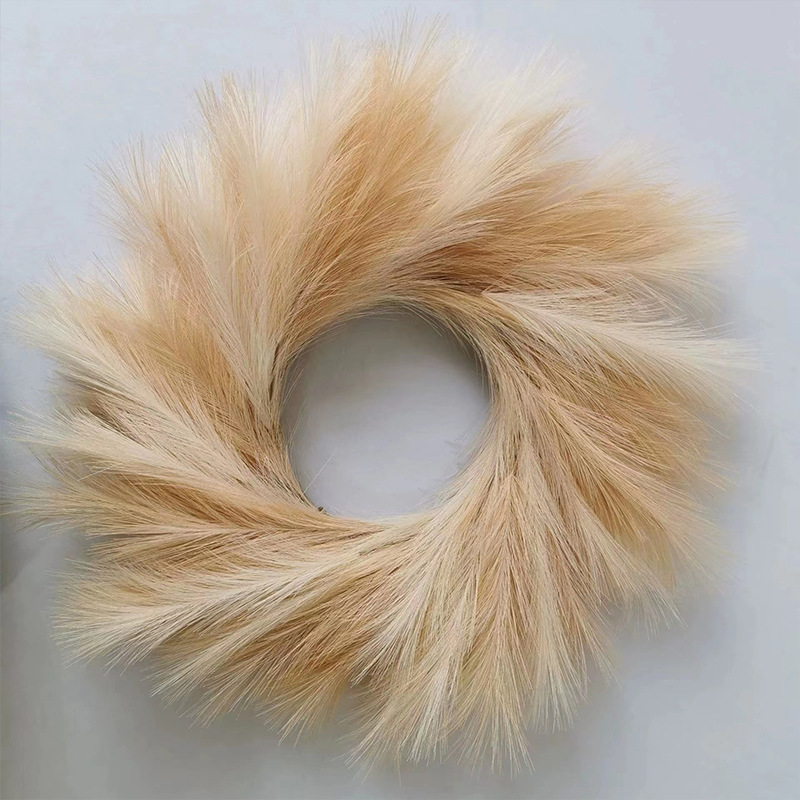 Transfronteriza simulación Reed CORONA DE Navidad guirnalda ambiente de vacaciones decoraciones Amazon corona europea al por mayor