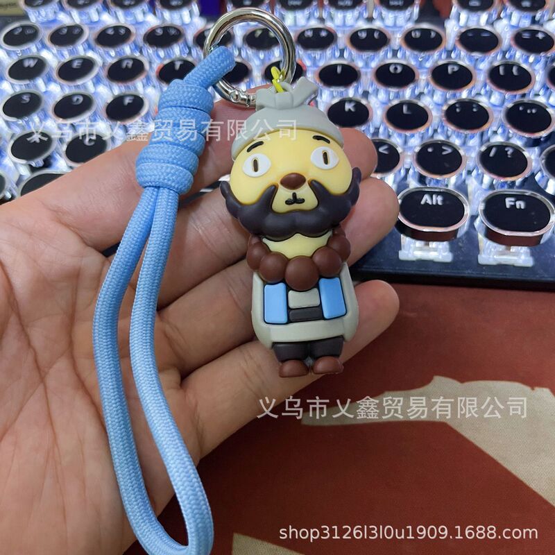 浪浪山小妖怪钥匙扣小猪妖蛤蟆精公仔挂件配饰玩偶手办卡通娃娃|undefined