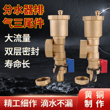 直供地热分水器内丝自动排气阀排水地暖暖气片放水放气阀泄水阀