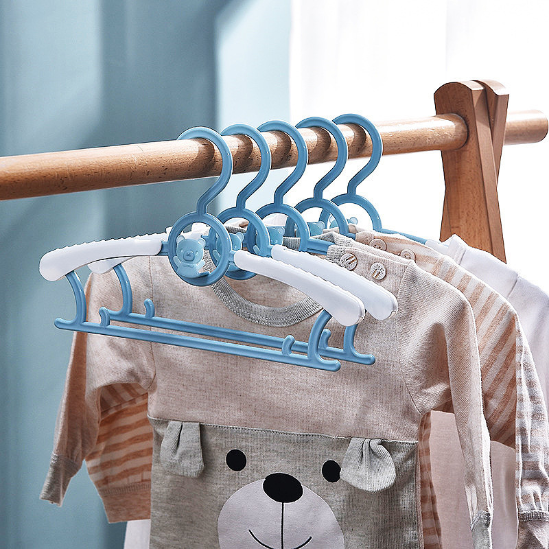 Percha de ropa para niños percha de ropa para bebés bebé especial hogar bebé recién nacido niños retráctil percha de ropa de tamaño pequeño image 5