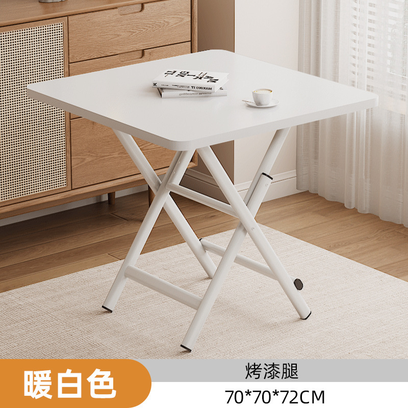 折りたたみ式食卓ポータブル屋外露店テーブル小戸型レンタルハウス簡易家庭用食事小さな円卓|undefined
