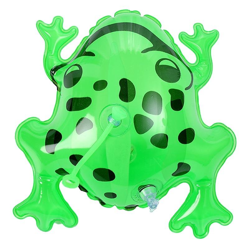 Mini inflatable frog Luminous frog inflatable frog baby frog son online celebrity frog factory wholesale