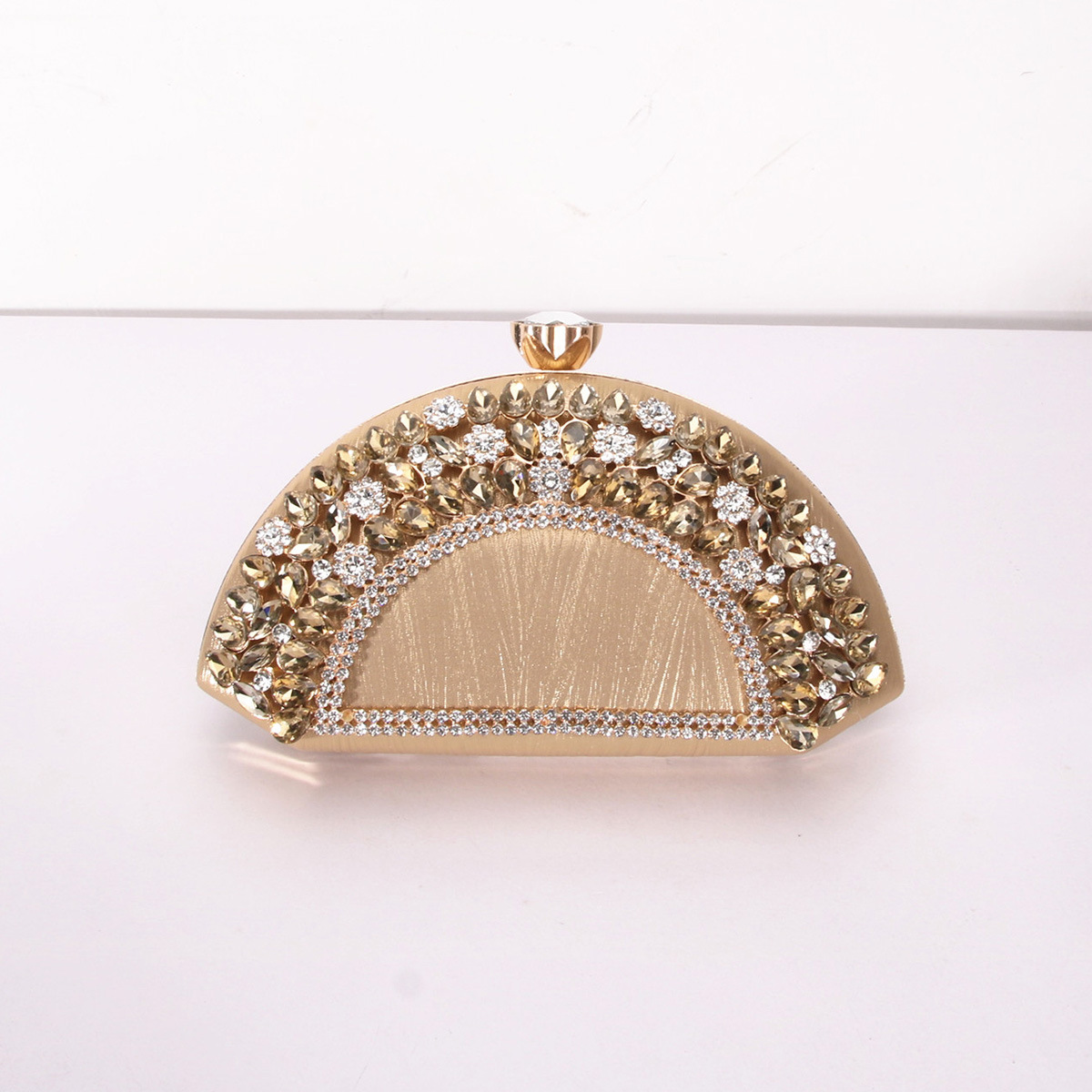 Factory Direct Women's Banquet Chain Handbag Fashion Diamond-Encrusted Evening Bag Crossbody New Sparkling Style - Thumbnail 2