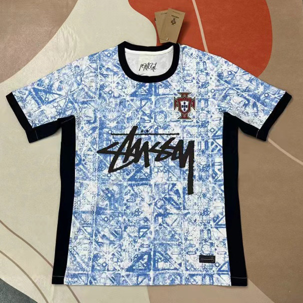 Stussy足球服队服批发巴黎巴西德国法国英格兰意大利日本球衣代发|undefined