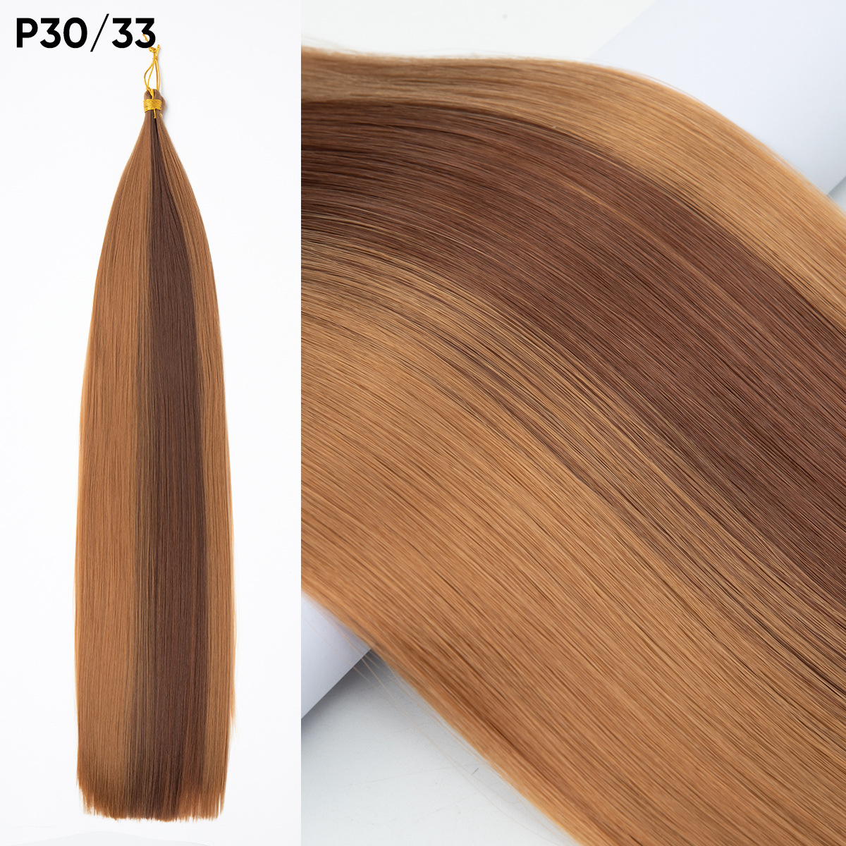 30 pulgadas fibra química larga pelo recto haz de cabello trenzado extensión de cabello de ganchillo africano fábrica de cabello al por mayor image 24